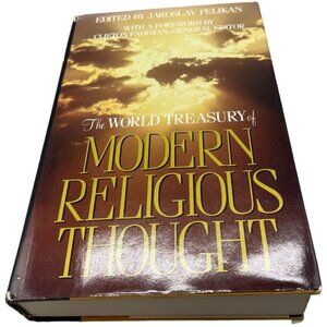 The World Treasury of Modern Religious Thought Book 1990 Jaroslav READ